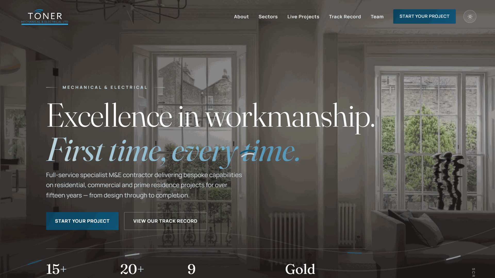 The Toner Mechanical & Electrical homepage